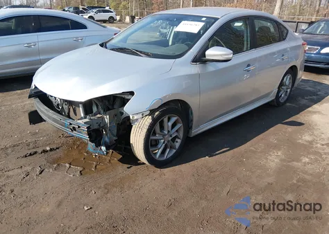 2015 Nissan Sentra Sr from USA, damaged, VIN 3N1AB7APXFY287366